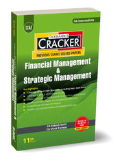 Taxmann Cracker - Financial Management & Strategic Management for CA Inter by CA Rakesh Rathi, CA Vivek Panwar.